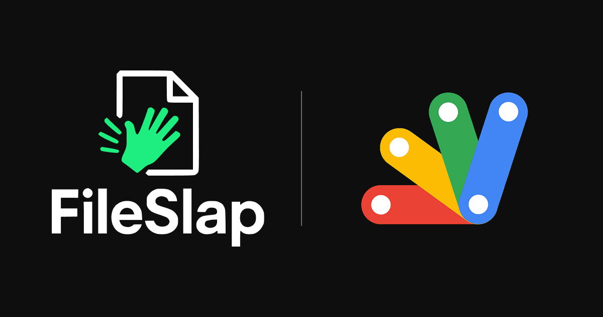 FileSlap Google Apps Script integration banner